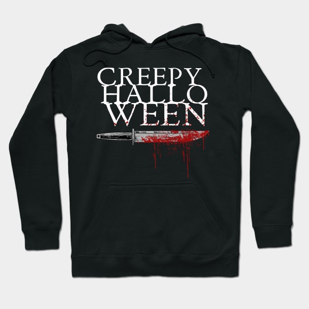 Creepy Halloween Hoodie by akawork280